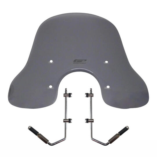 GP Kompozit Vespa GTS 300 / 150 Universal Uyumlu Ön Cam Füme - 7