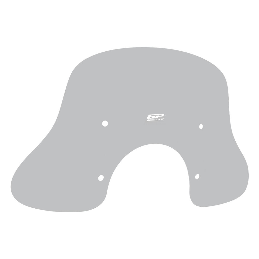 GP Kompozit Vespa GTS 300 / 150 Universal Uyumlu Ön Cam Gri - 4