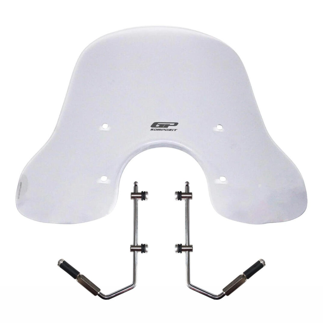 GP Kompozit Vespa GTS 300 / 150 Universal Uyumlu Ön Cam Şeffaf - 7