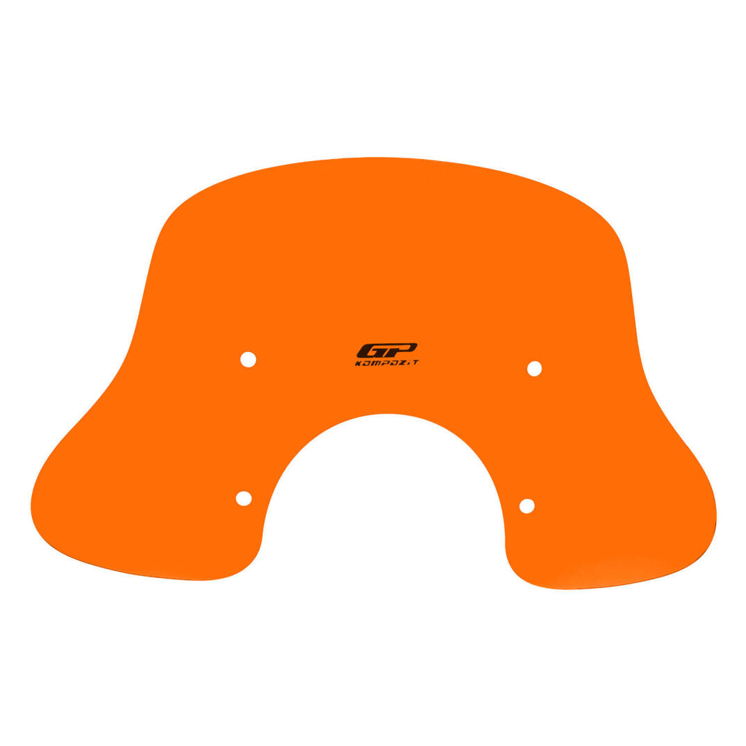 GP Kompozit Vespa GTS 300 / 150 Universal Uyumlu Ön Cam Turuncu - 4