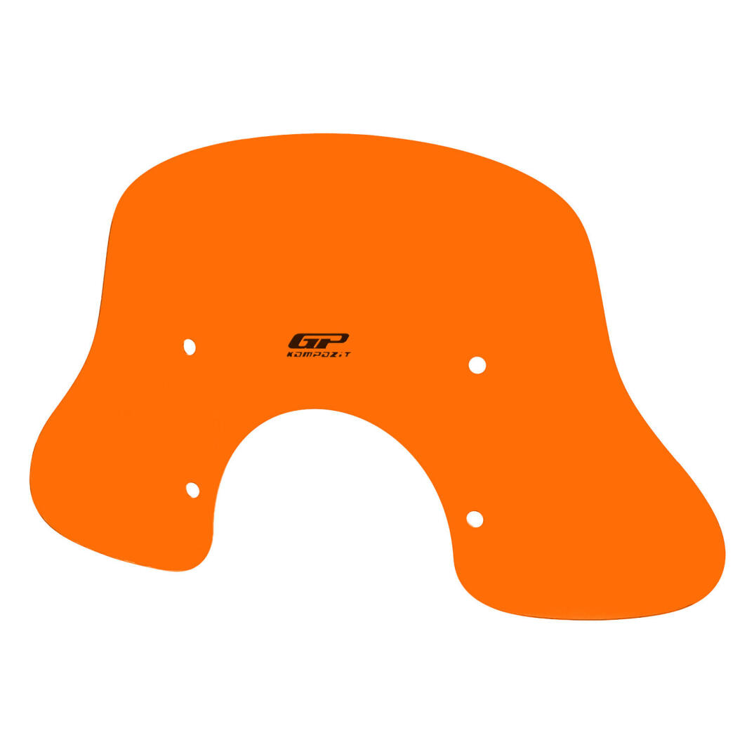 GP Kompozit Vespa GTS 300 / 150 Universal Uyumlu Ön Cam Turuncu - 2