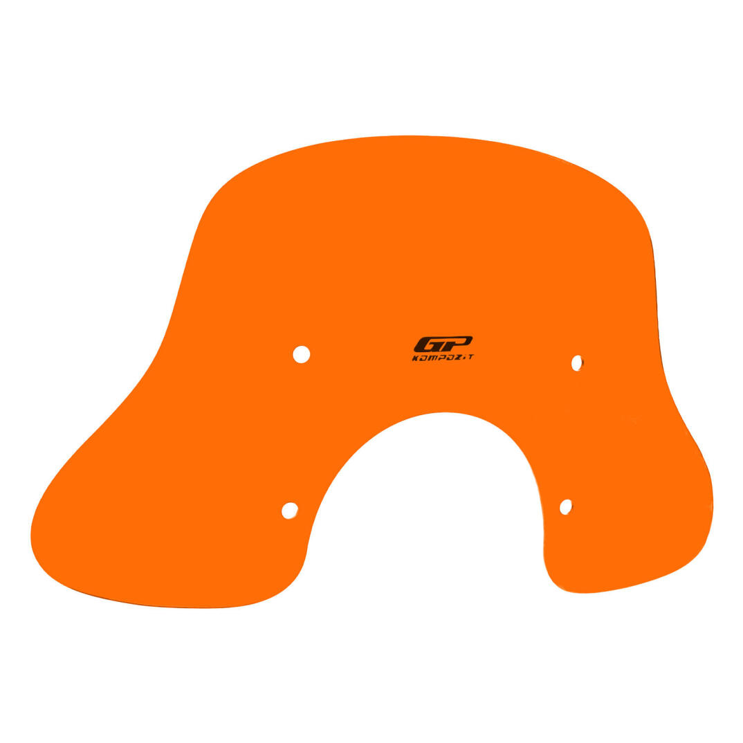 GP Kompozit Vespa GTS 300 / 150 Universal Uyumlu Ön Cam Turuncu - 3