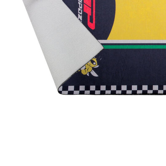 Gp Kompozit Vespa GTV Motosiklet Halısı Siyah-Sarı - 3