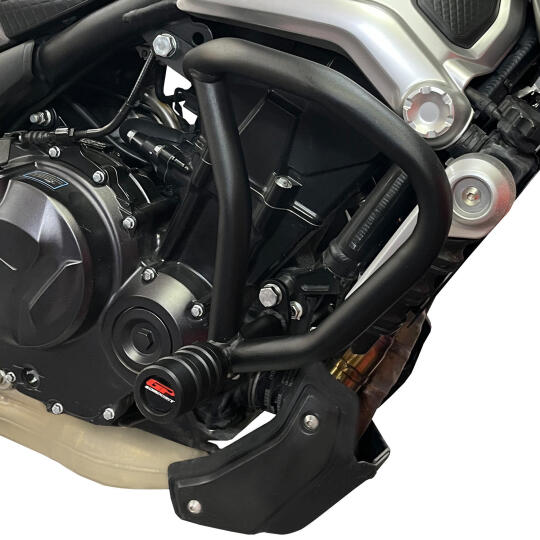 GP Kompozit Voge 500 AC 2022 Uyumlu Motor Koruma Demiri Siyah - 3