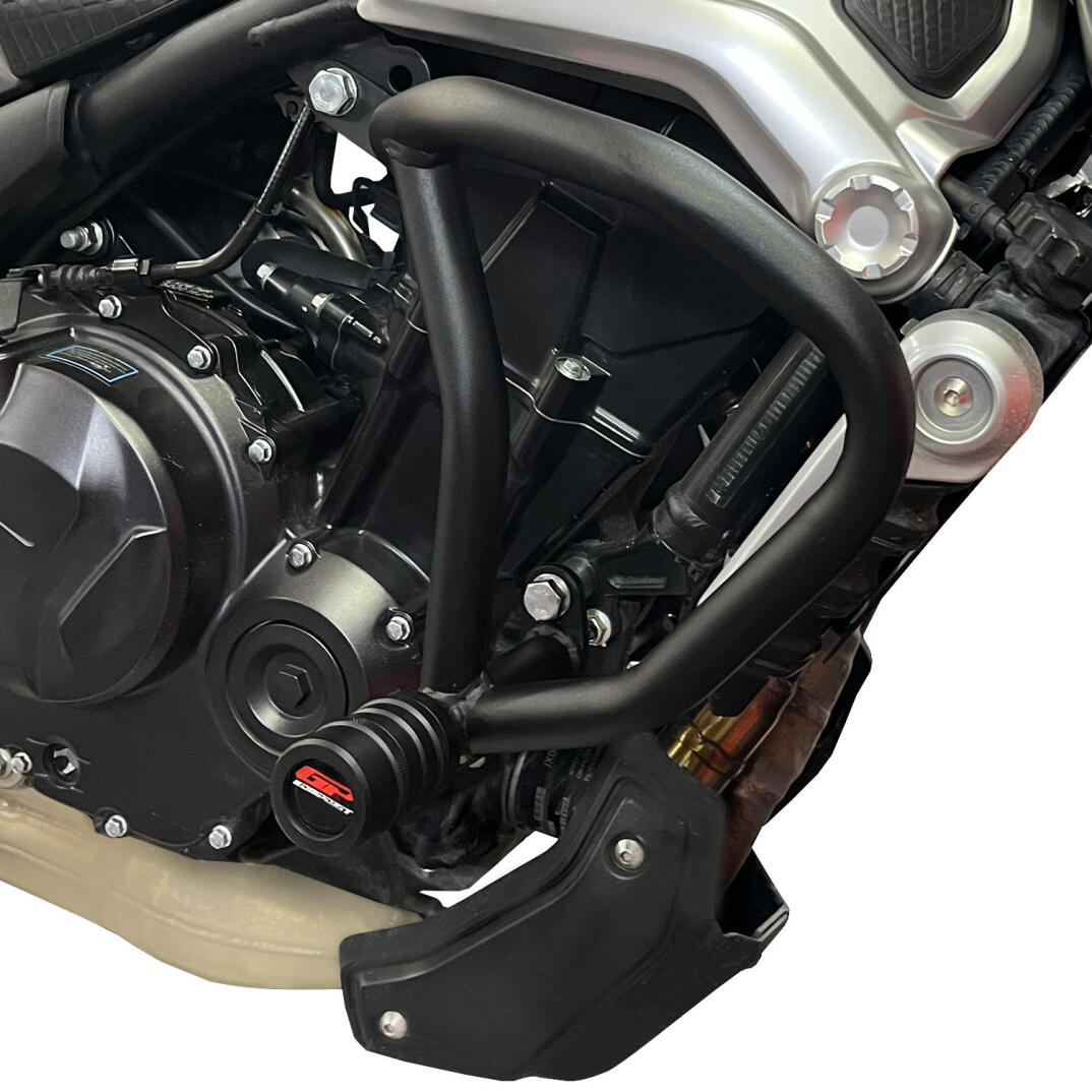 GP Kompozit Voge 500 AC 2022 Uyumlu Motor Koruma Demiri Siyah - 3