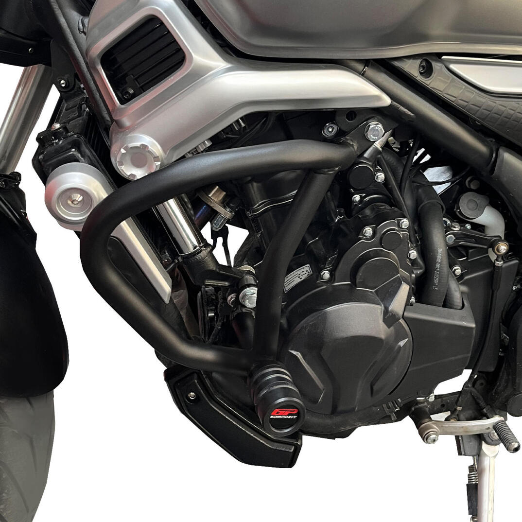 GP Kompozit Voge 500 AC 2022 Uyumlu Motor Koruma Demiri Siyah - 4