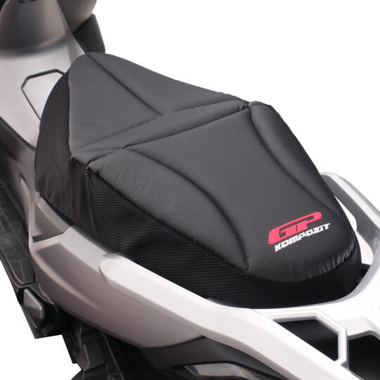 GP Kompozit Voge SR1 2023-2025 Uyumlu Fileli Motosiklet Konfor Sele Kılıfı Siyah (1)