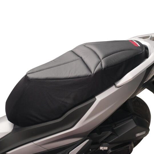 GP Kompozit Voge SR1 2023-2025 Uyumlu Fileli Motosiklet Konfor Sele Kılıfı Siyah - 3