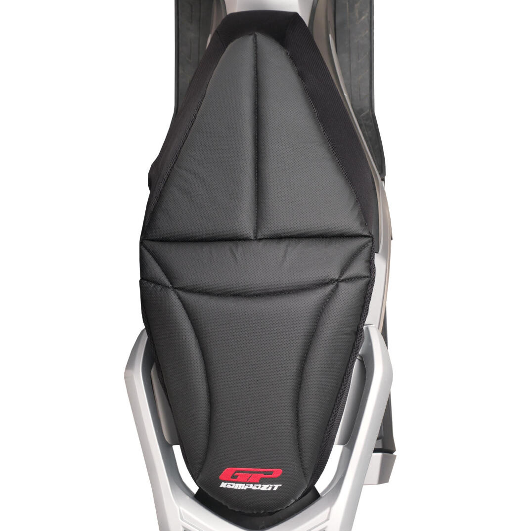 GP Kompozit Voge SR1 2023-2025 Uyumlu Fileli Motosiklet Konfor Sele Kılıfı Siyah - 4