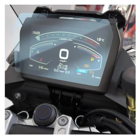 GP Kompozit Voge SR4 2022-2026 Uyumlu Motosiklet Ekran Koruyucu Şeffaf (1)