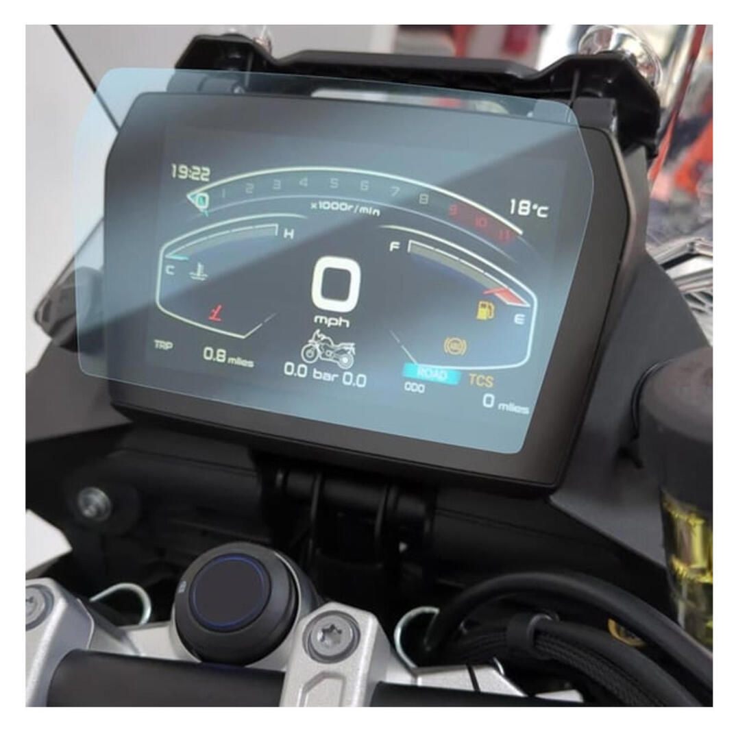 GP Kompozit Voge SR4 2022-2026 Uyumlu Motosiklet Ekran Koruyucu Şeffaf - 2