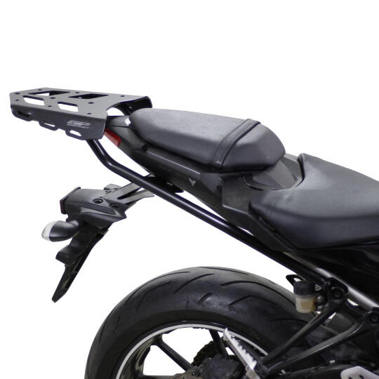 GP Kompozit Yamaha MT-07 2014-2017 Uyumlu Arka Çanta Demiri Siyah (1)