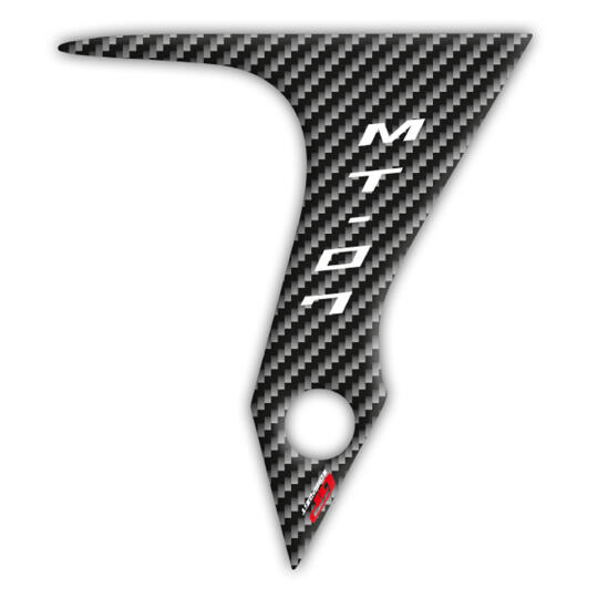 GP Kompozit Yamaha MT-07 2014-2017 Uyumlu Çamurluk Pad Seti Karbon (1)
