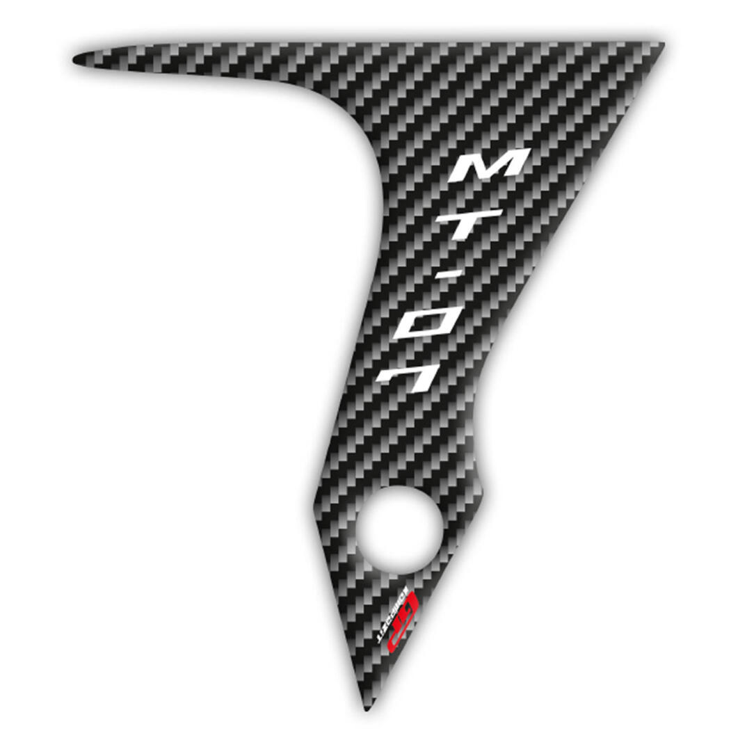 GP Kompozit Yamaha MT-07 2014-2017 Uyumlu Çamurluk Pad Seti Karbon - 2