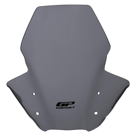 GP Kompozit Yamaha MT-07 2014-2017 Uyumlu Kısa Ön Cam Gri - 4