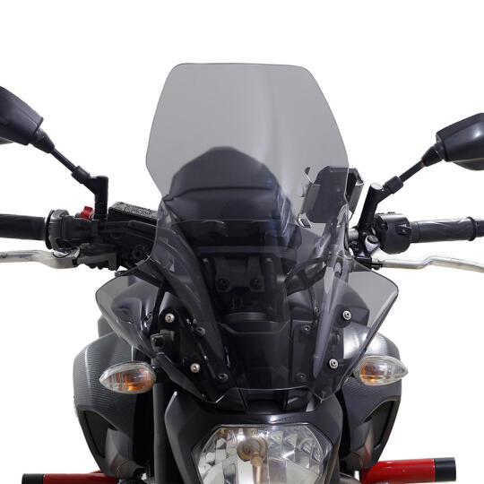 GP Kompozit Yamaha MT-07 2014-2017 Uyumlu Ön Cam Füme (1)