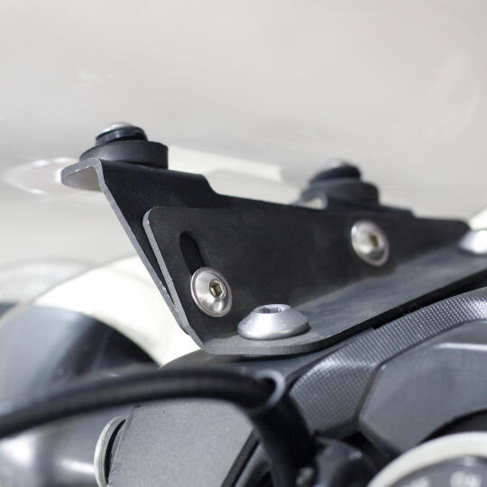GP Kompozit Yamaha MT-07 2014-2017 Uyumlu Ön Cam Füme - 3