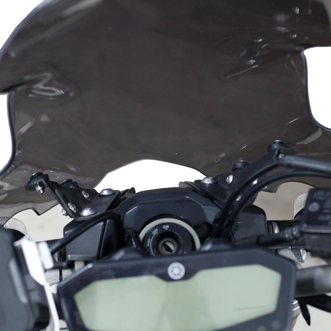 GP Kompozit Yamaha MT-07 2014-2017 Uyumlu Ön Cam Füme - 5