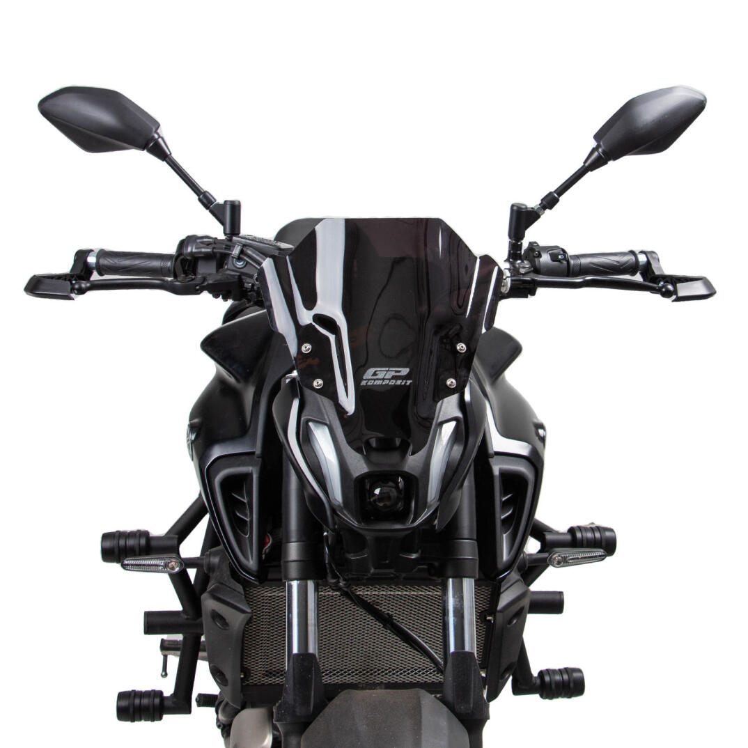GP Kompozit Yamaha MT-07 2014-2021 Uyumlu Manet Koruma Siyah - 4