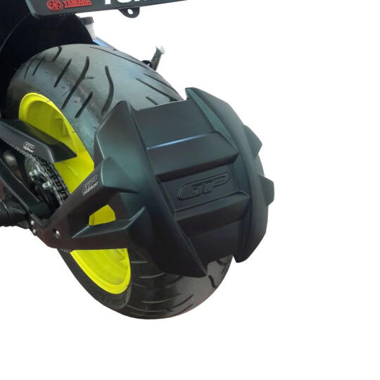 GP Kompozit Yamaha MT-07 2014-2023 Uyumlu Arka Çamur Sıyırıcı Siyah - 4