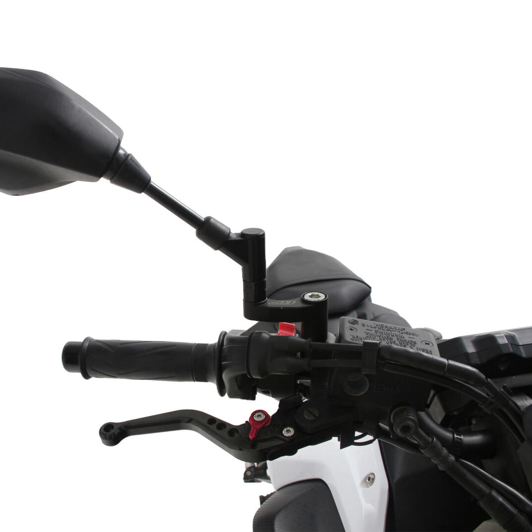 GP Kompozit Yamaha MT-07 2014-2023 Uyumlu Ayna Genişletme Siyah - 2
