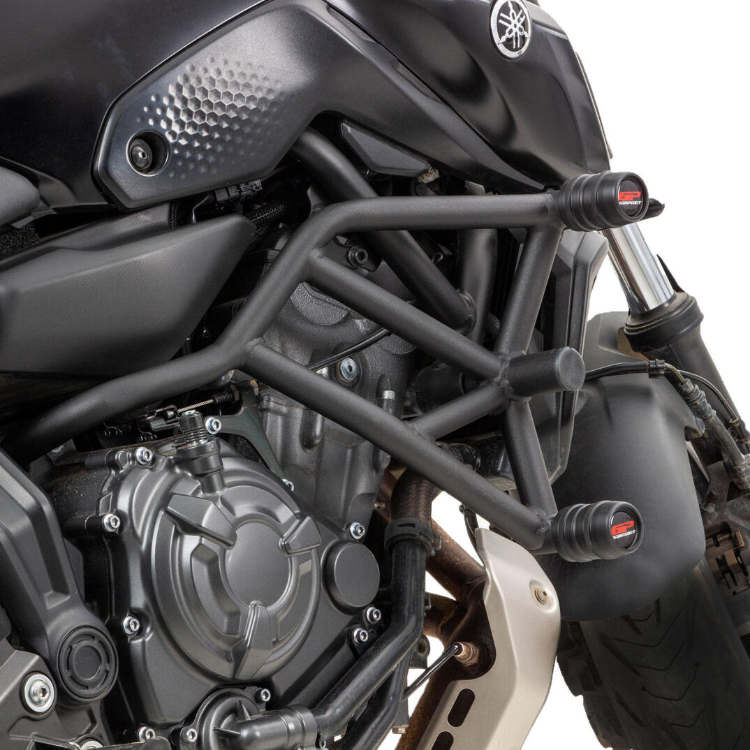 GP Kompozit Yamaha MT-07 2014-2024 Uyumlu Motor Koruma Demiri Siyah - 2