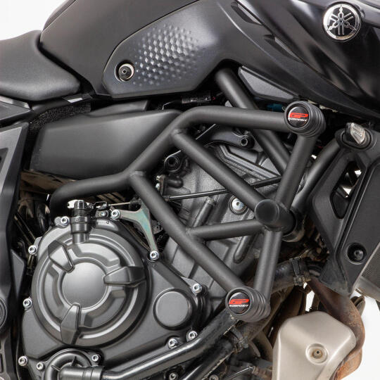 GP Kompozit Yamaha MT-07 2014-2024 Uyumlu Motor Koruma Demiri Siyah - 3