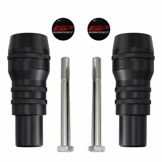 GP Kompozit Yamaha MT-07 2014-2025 Uyumlu Motor Koruma Takozu Siyah - 4
