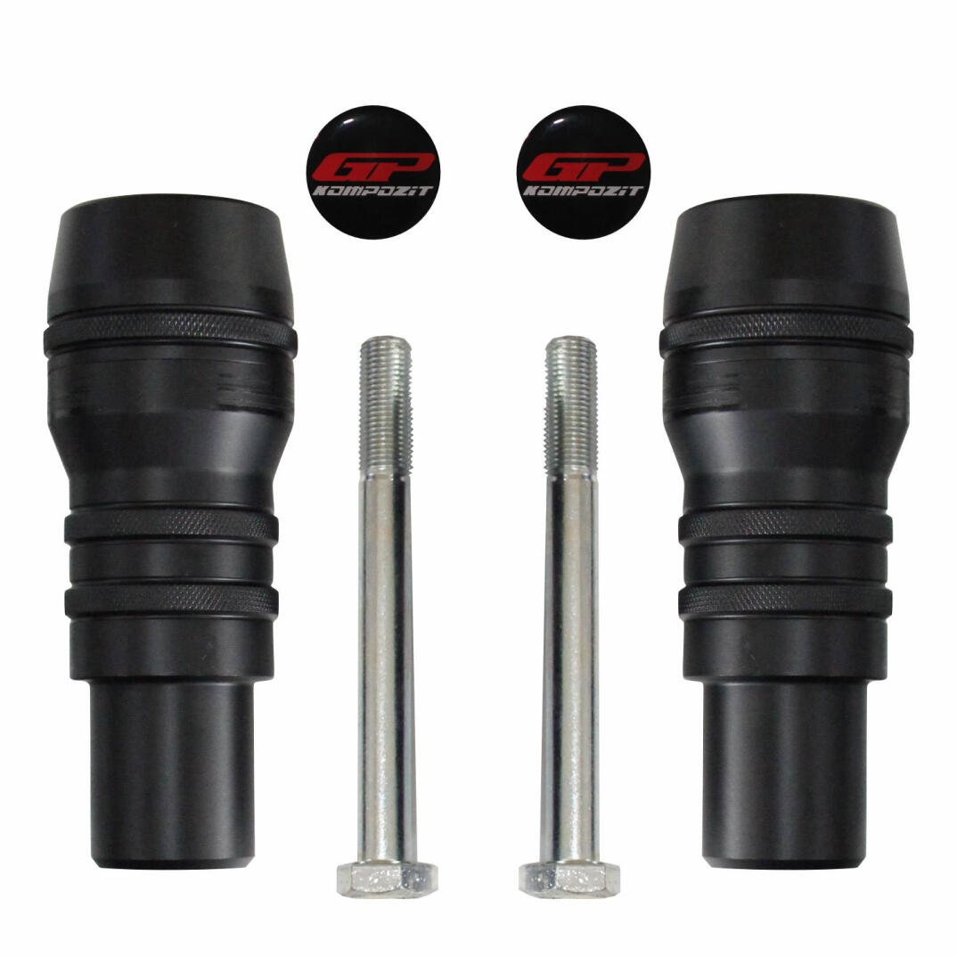GP Kompozit Yamaha MT-07 2014-2025 Uyumlu Motor Koruma Takozu Siyah - 4