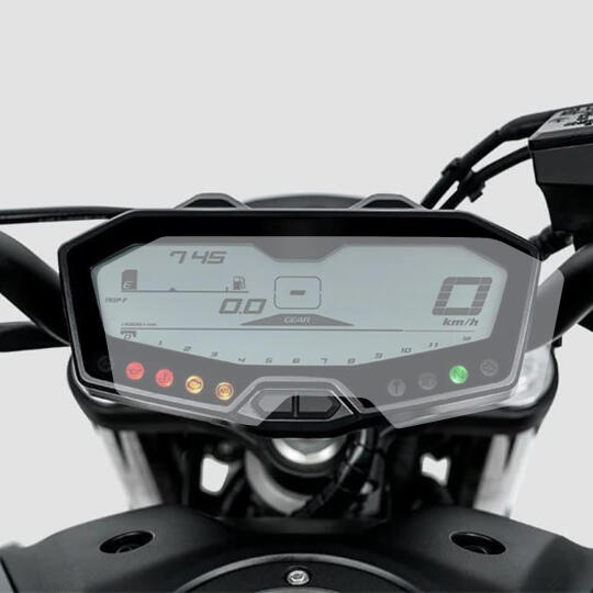 GP Kompozit Yamaha MT-07 2016-2021 Uyumlu Motosiklet Ekran Koruyucu Şeffaf (1)