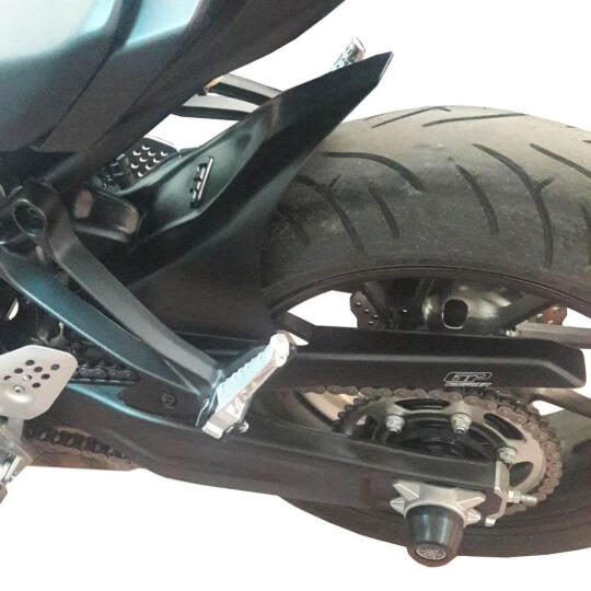 GP Kompozit Yamaha MT-07 2018-2020 Uyumlu Arka Çamurluk Siyah (1)