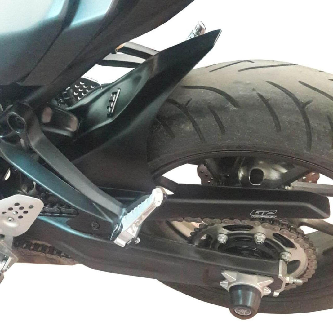 GP Kompozit Yamaha MT-07 2018-2020 Uyumlu Arka Çamurluk Siyah - 2