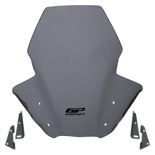 GP Kompozit Yamaha MT-07 2018-2020 Uyumlu Ön Cam Gri