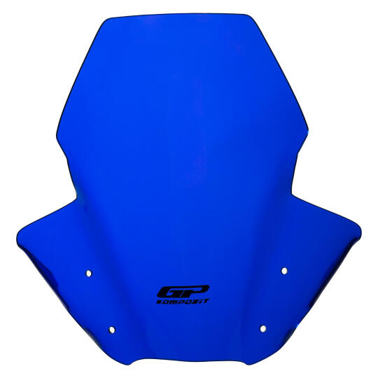 GP Kompozit Yamaha MT-07 2018-2020 Uyumlu Ön Cam Mavi - 4