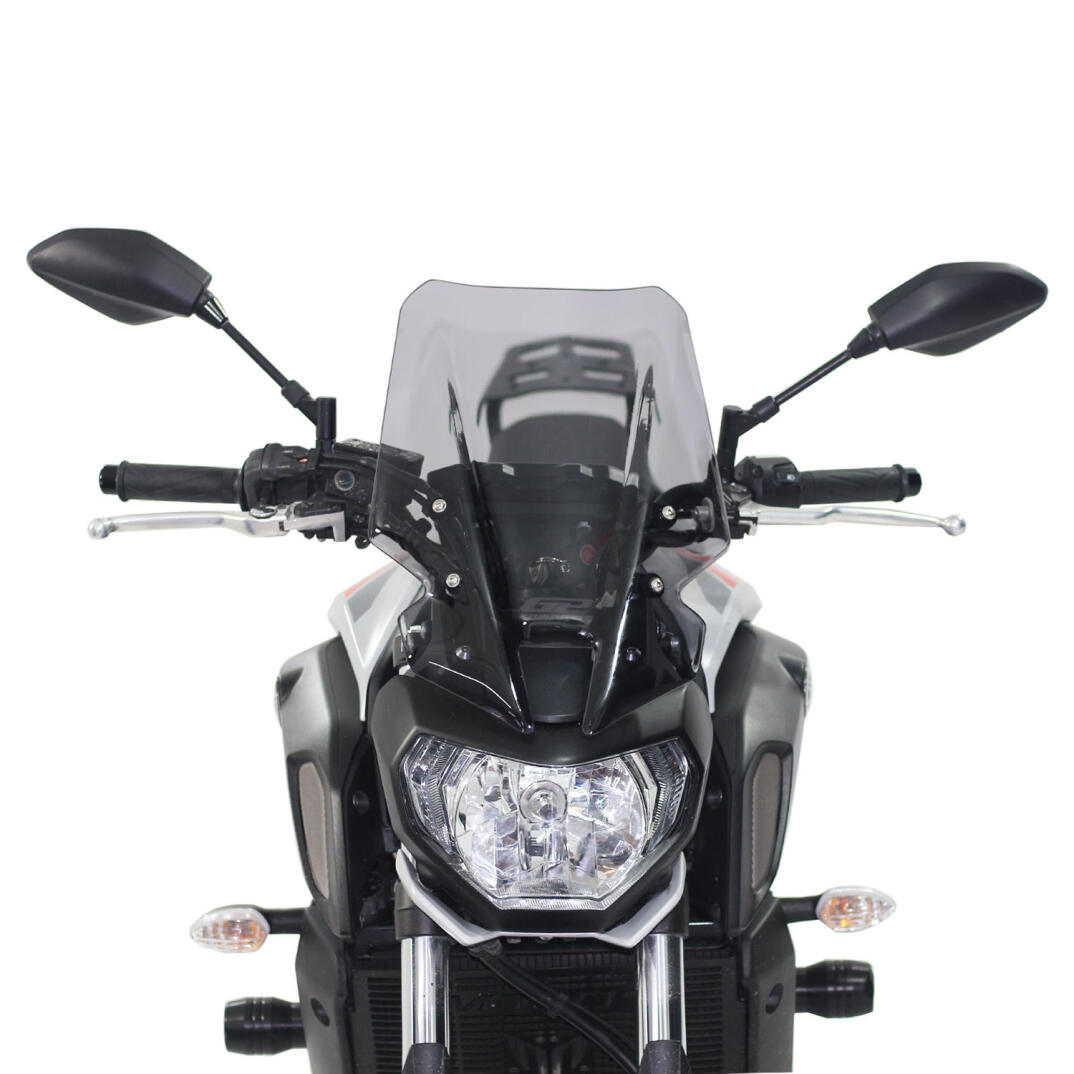 GP Kompozit Yamaha MT-07 2018-2020 Uyumlu Ön Cam Şeffaf - 2