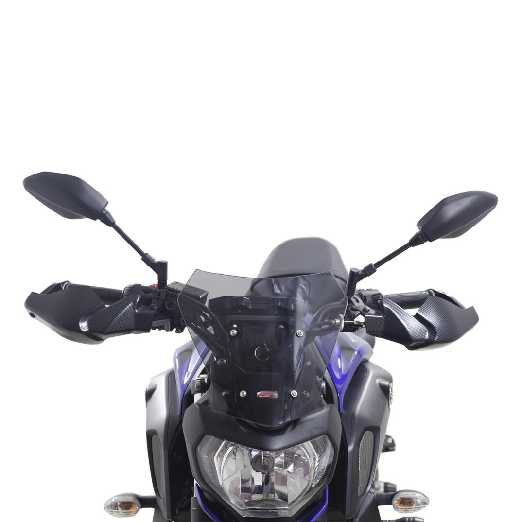 GP Kompozit Yamaha MT-07 2018-2020 Uyumlu Spor Ön Cam Füme - 3