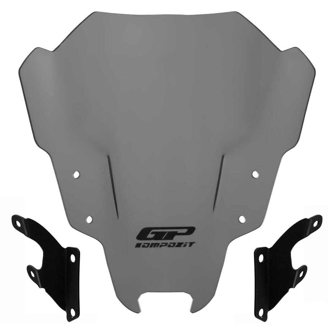 GP Kompozit Yamaha MT-07 2021-2023 Uyumlu Ön Cam Gri - 1
