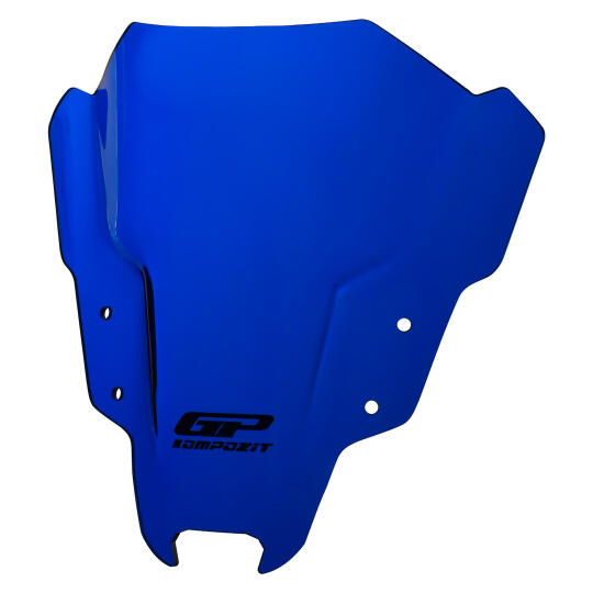 GP Kompozit Yamaha MT-07 2021-2023 Uyumlu Ön Cam Mavi (1)