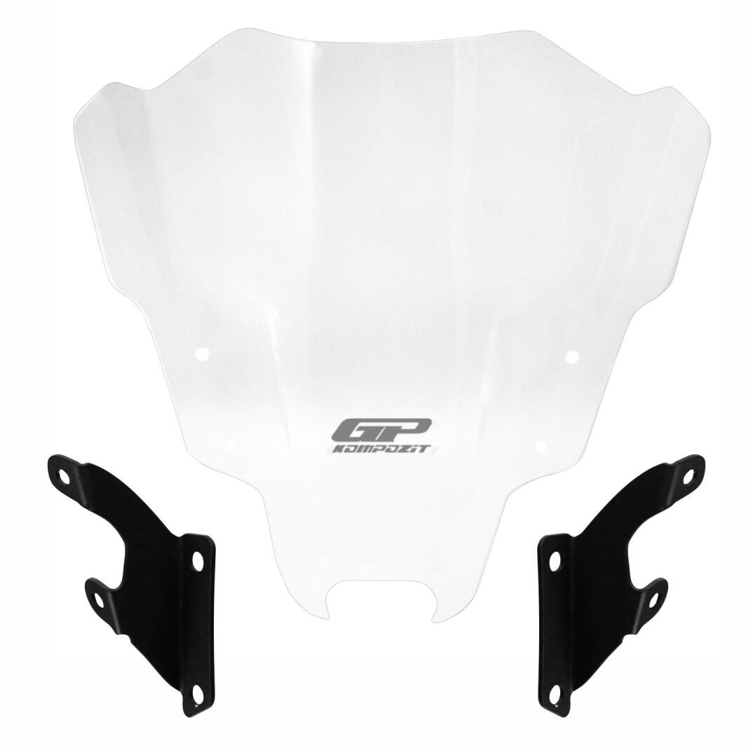 GP Kompozit Yamaha MT-07 2021-2023 Uyumlu Ön Cam Şeffaf - 1