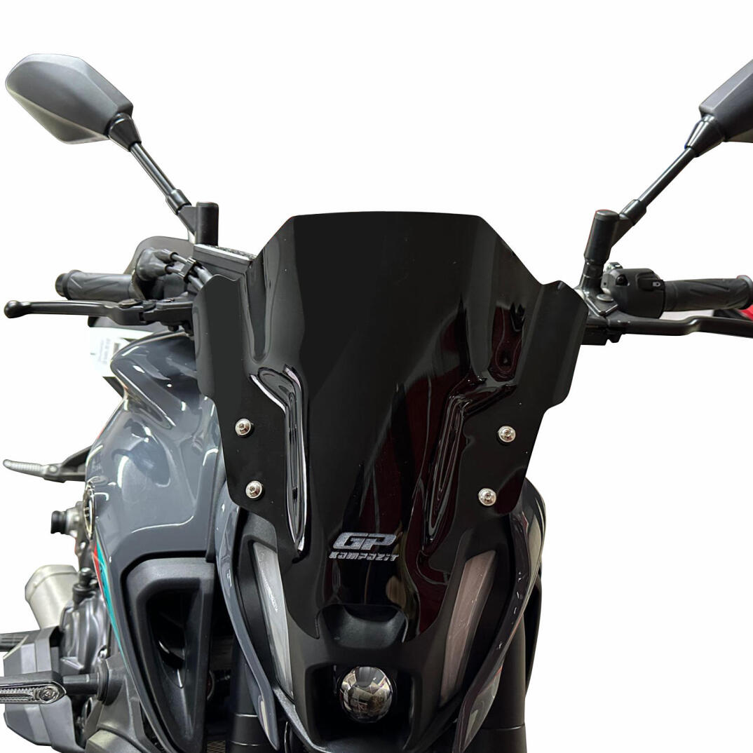 GP Kompozit Yamaha MT-07 2021-2023 Uyumlu Ön Cam Şeffaf - 2