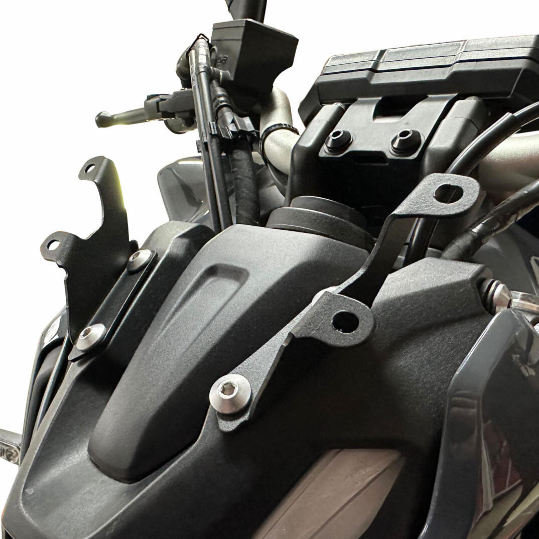 GP Kompozit Yamaha MT-07 2021-2023 Uyumlu Ön Cam Şeffaf - 5
