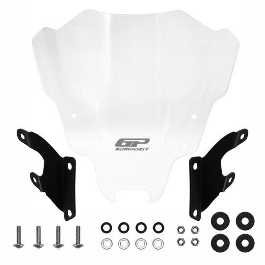 GP Kompozit Yamaha MT-07 2021-2023 Uyumlu Ön Cam Şeffaf - 7