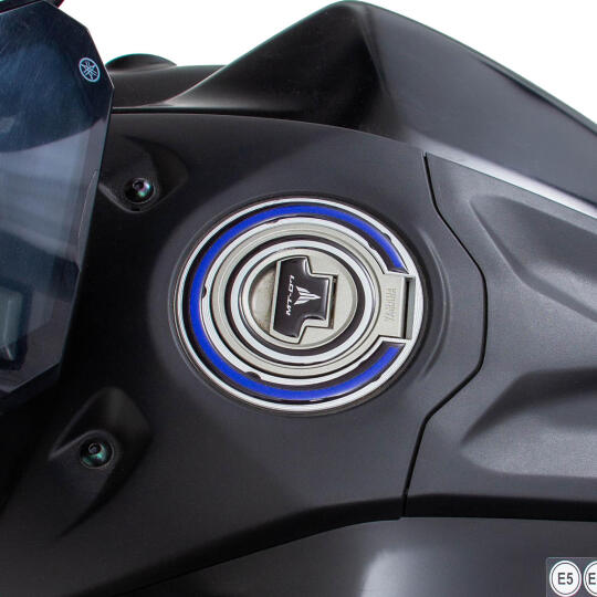 GP Kompozit Yamaha MT-07 2021-2024 Uyumlu Tank Pad Seti Mavi - 5