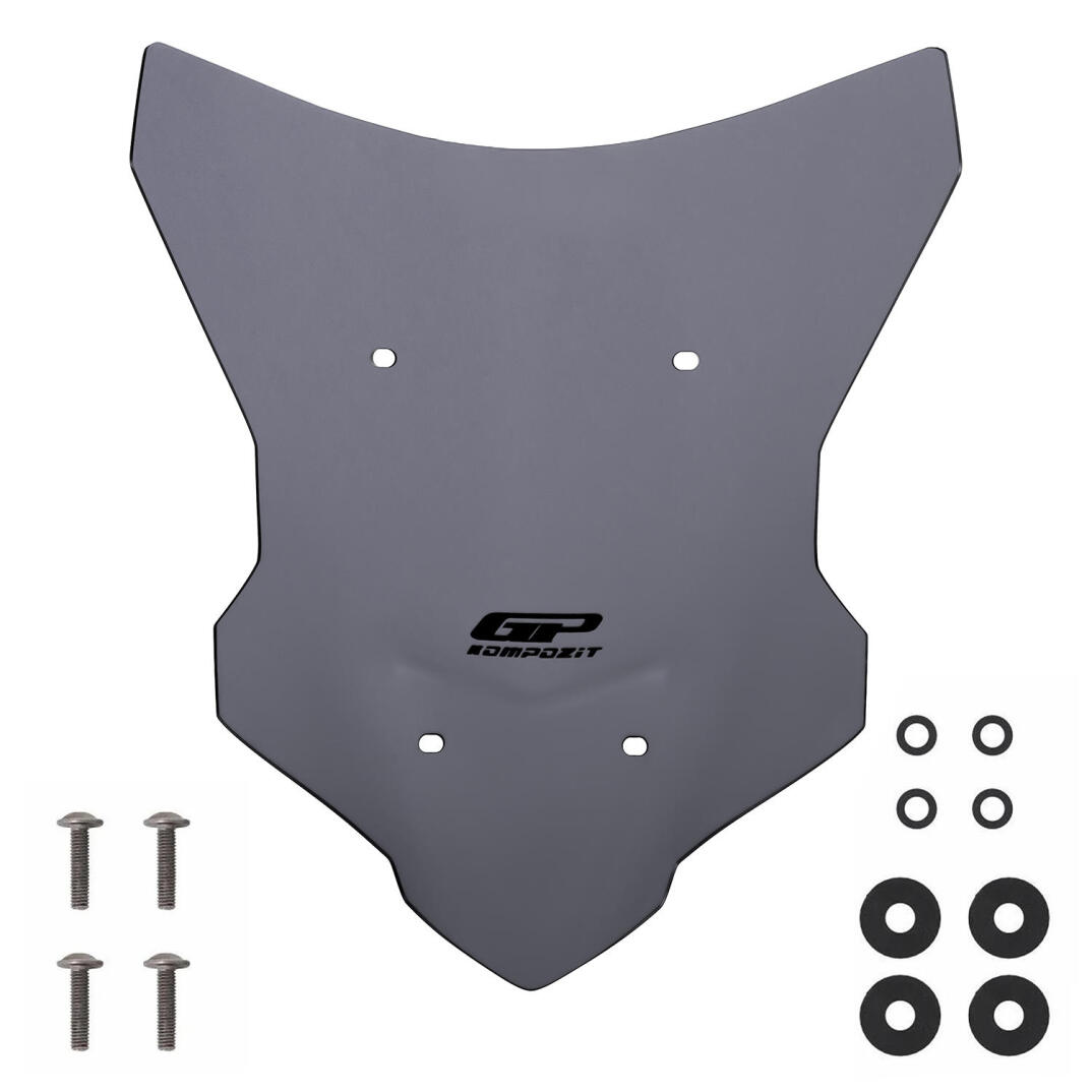 GP Kompozit Yamaha MT-07 Tracer 2016-2019 Uyumlu Ön Cam Gri - 4