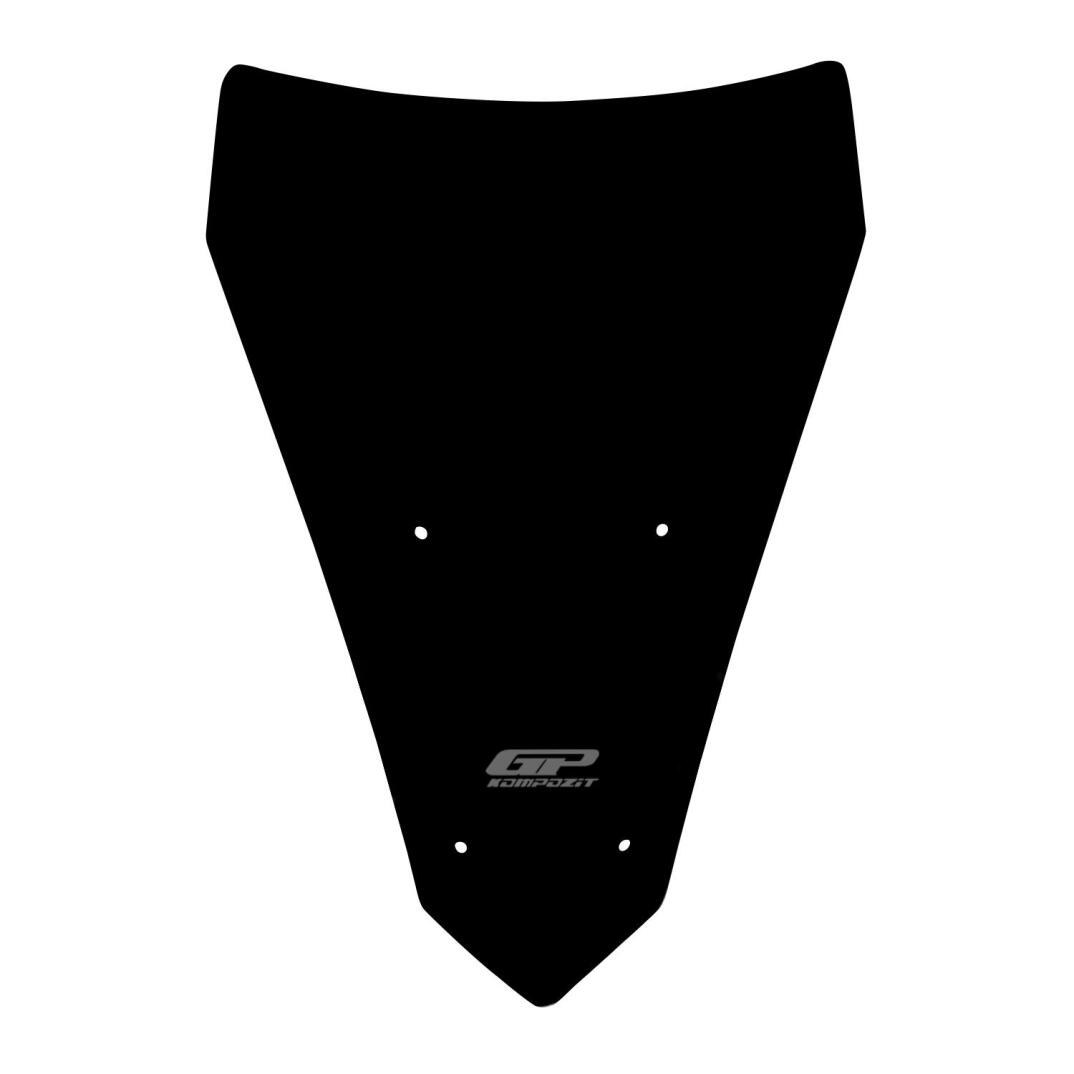 GP Kompozit Yamaha MT-07 Tracer 2016-2019 Uyumlu Ön Cam Siyah - 1