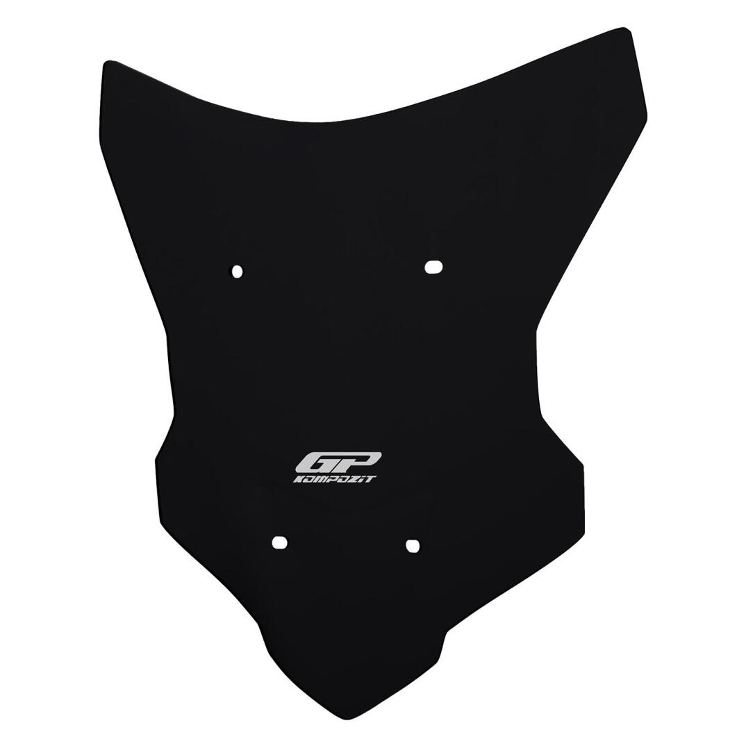 GP Kompozit Yamaha MT-07 Tracer 2016-2019 Uyumlu Ön Cam Siyah - 2