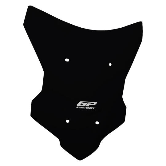GP Kompozit Yamaha MT-07 Tracer 2016-2019 Uyumlu Ön Cam Siyah - 3
