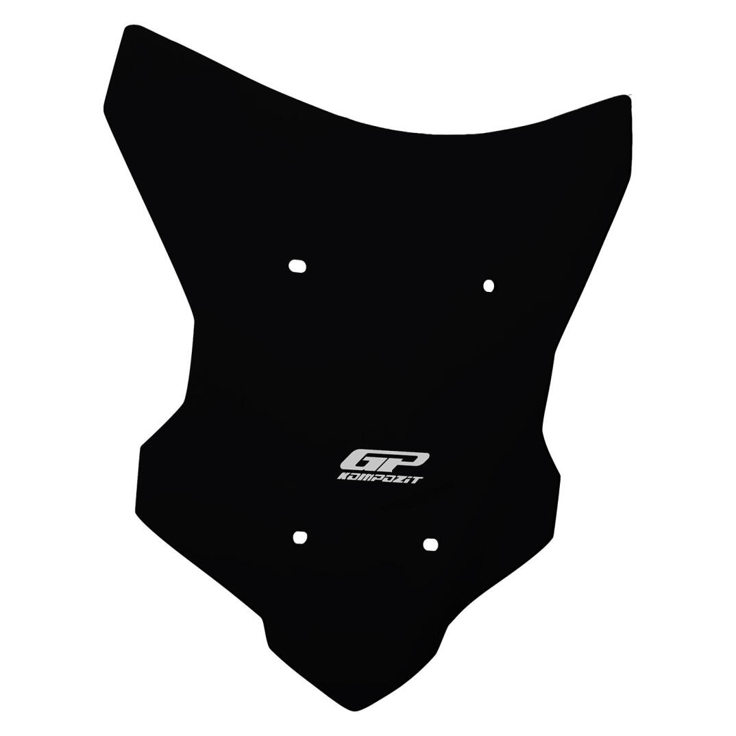 GP Kompozit Yamaha MT-07 Tracer 2016-2019 Uyumlu Ön Cam Siyah - 3