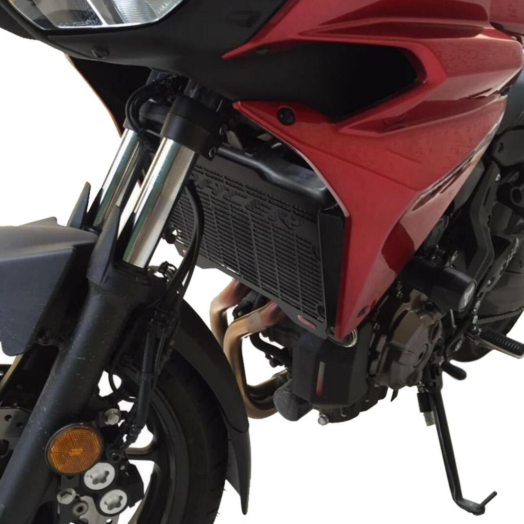 GP Kompozit Yamaha MT-07 Tracer 2016-2019 Uyumlu Radyatör Koruma Siyah - 4