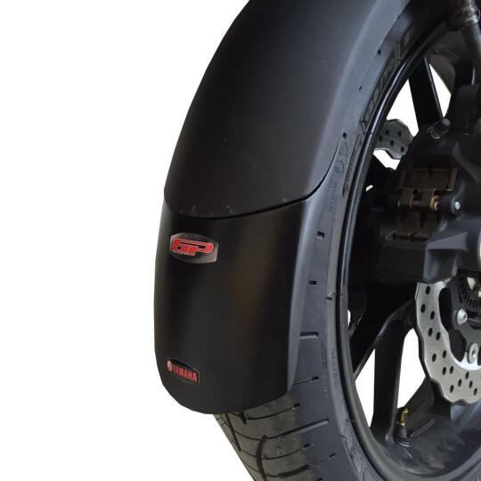 GP Kompozit Yamaha MT-07 Tracer 2016-2023 Uyumlu Ön Çamurluk Uzatma Siyah (1)